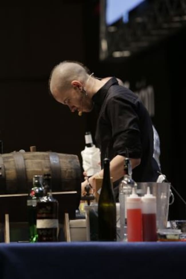 El mundo líquido de David Muñoz.