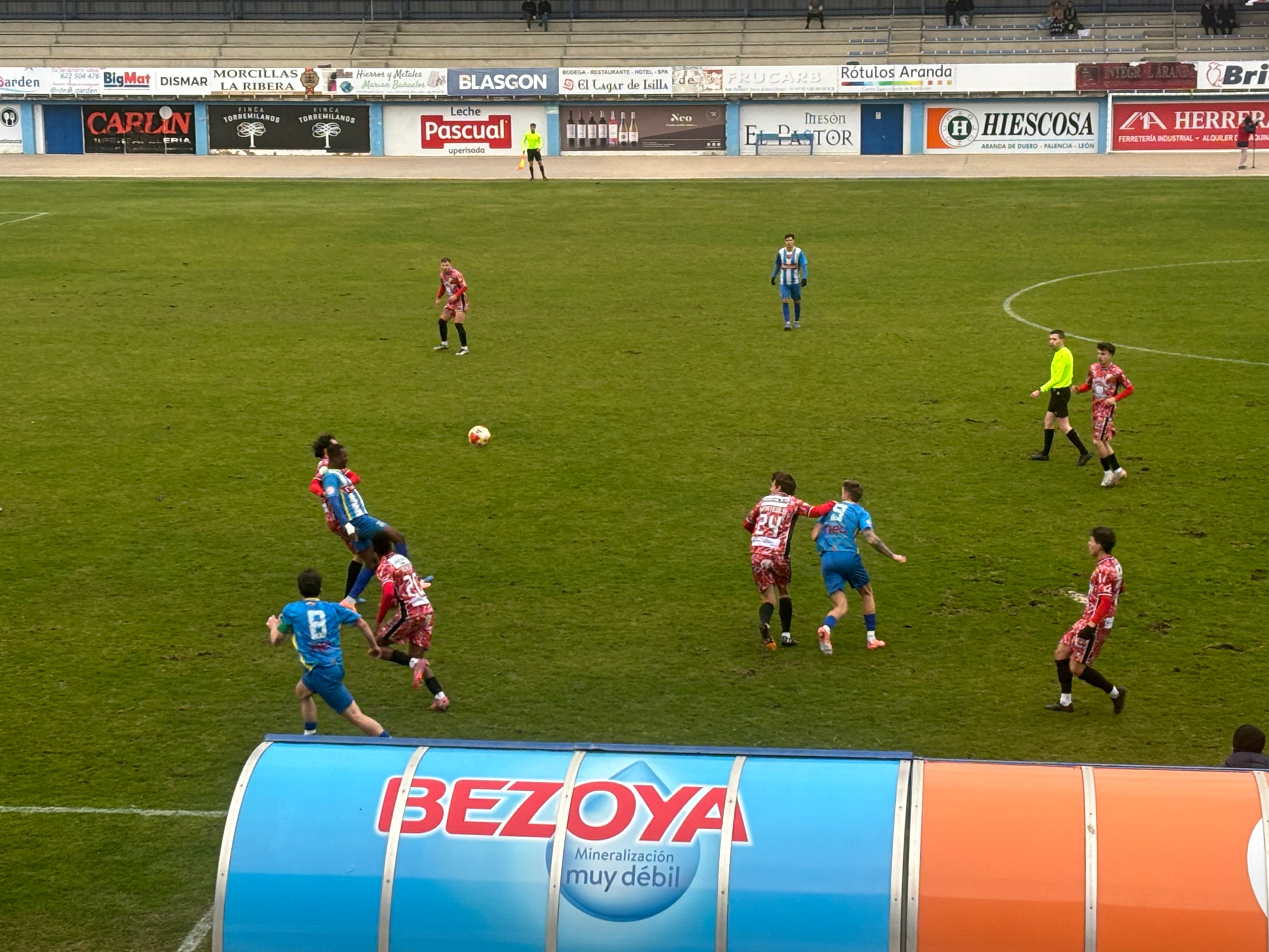 Imagen de archivo de un duelo anterior de la Arandina