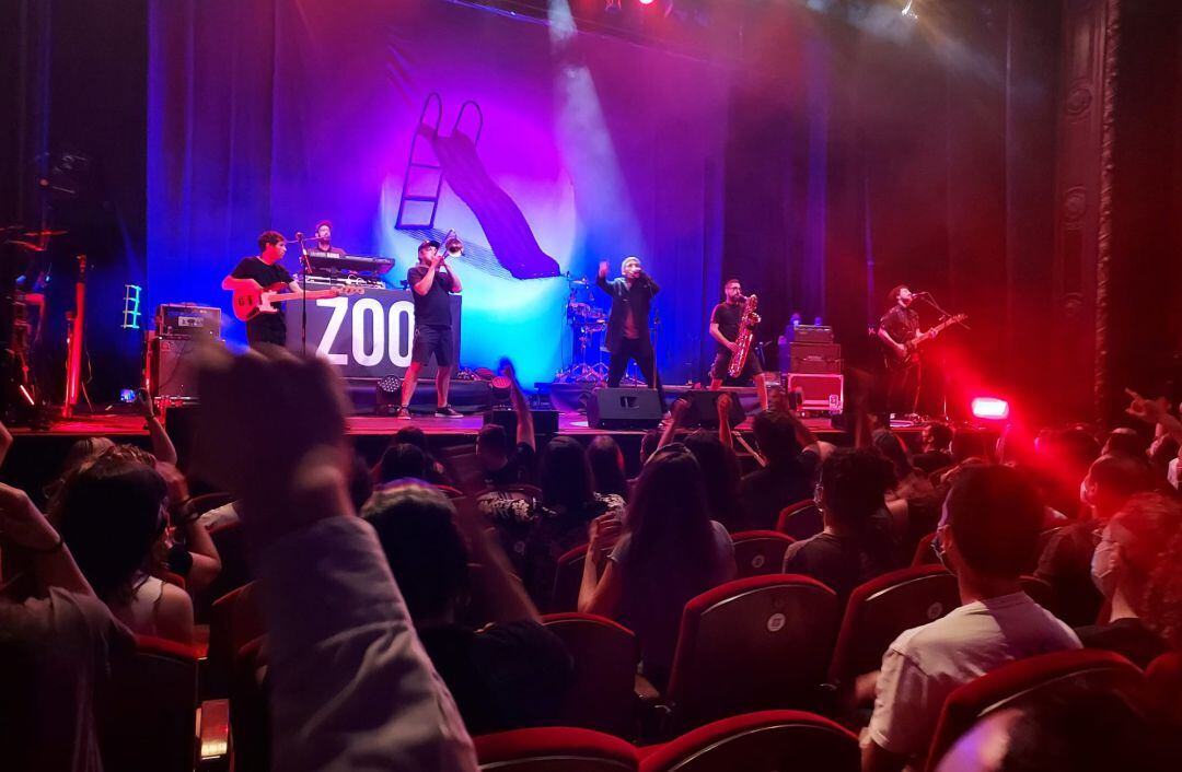 Concierto de Zoo, este sábado, en el Teatro EDP Gran Vía de Madrid.