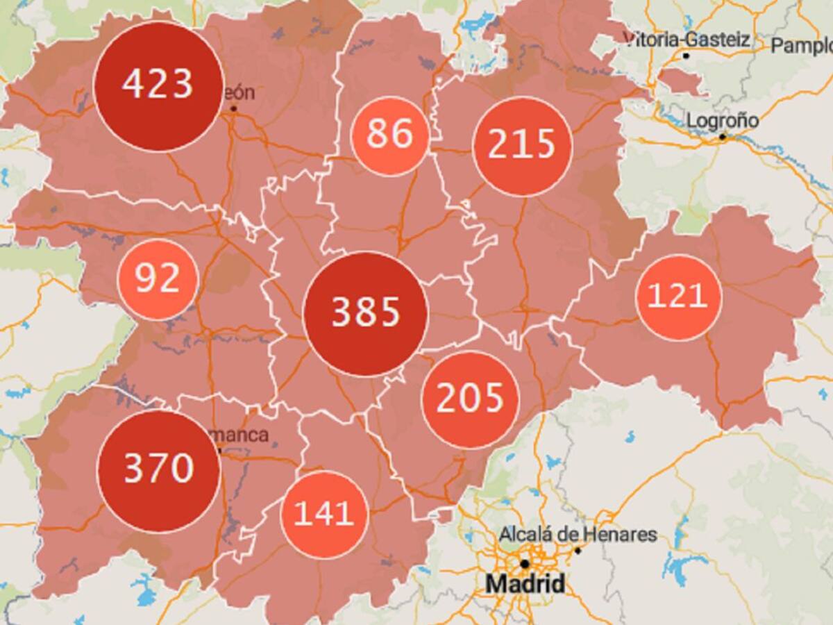 Segovia registra cinco nuevos positivos por coronavirus