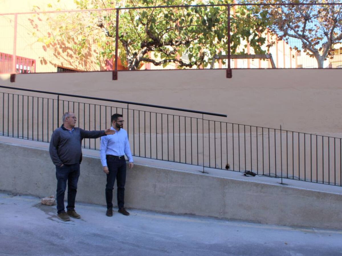 Falomir pone en valor las mejoras en accesibilidad acometidas en l'Alcora