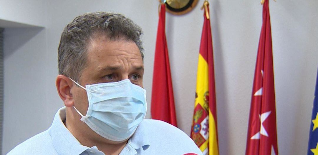 Ramón Jurado, alcalde de Parla, fue muy crítico con la actitud de Díaz Ayuso.