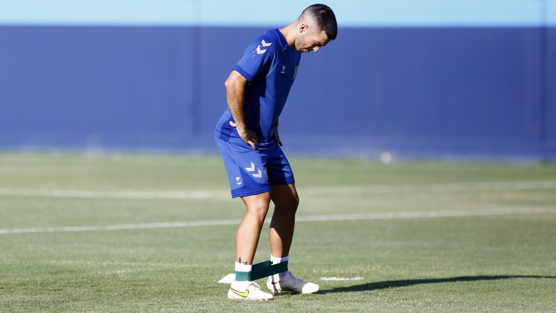 El Málaga ultima su preparación para el primer partido de Liga ante el Burgos