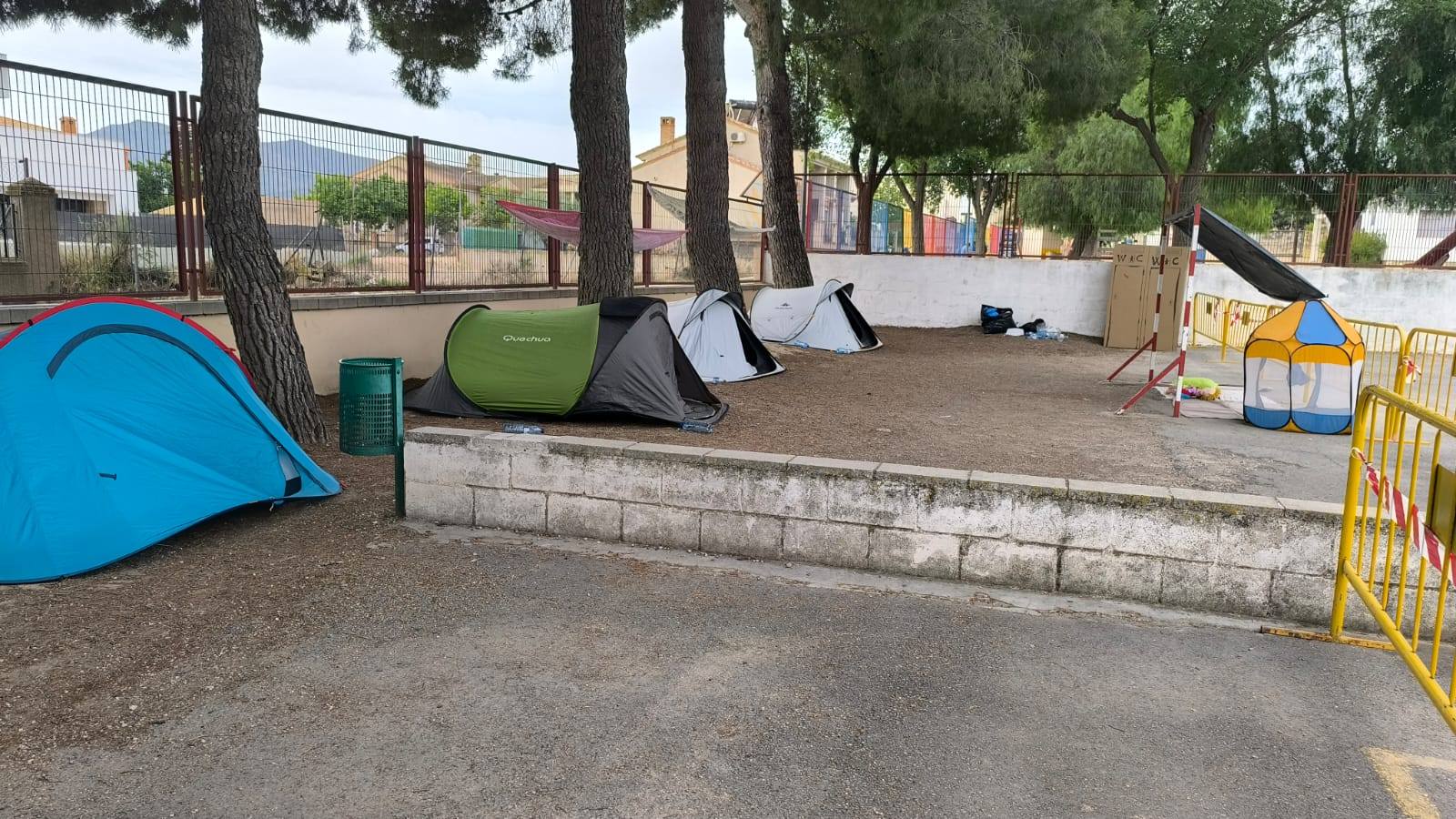 Campaña de Caudete Se Mueve en el colegio