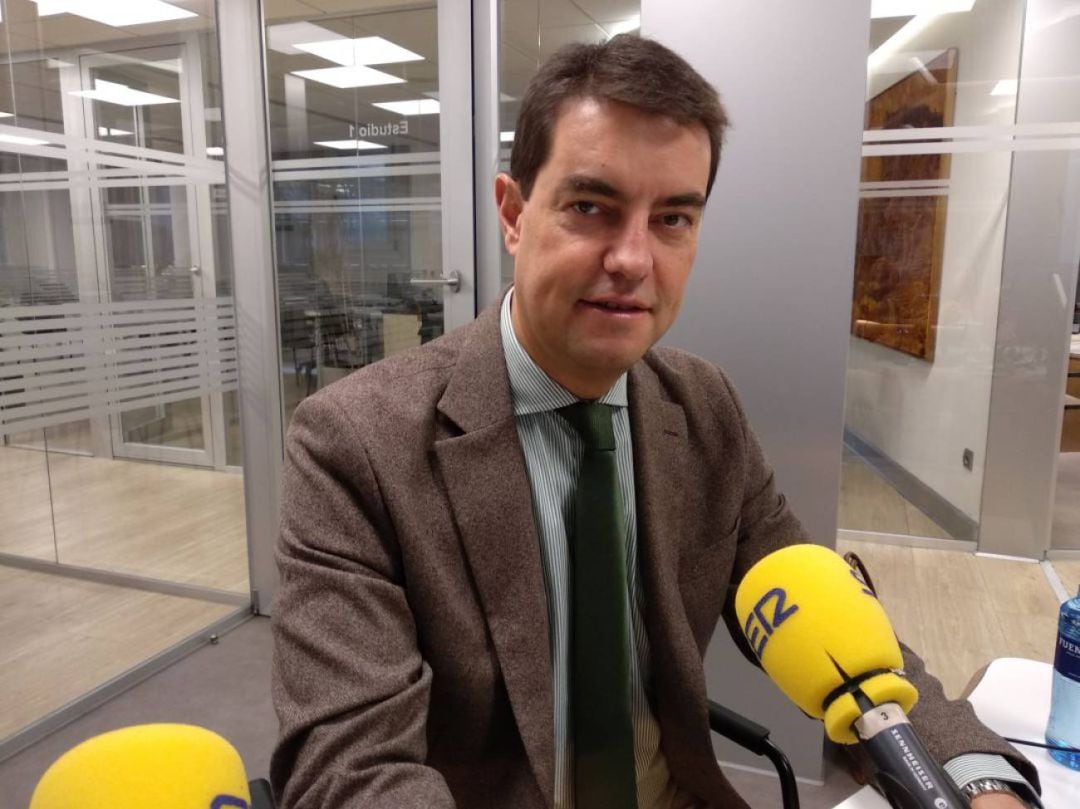 El consejero de la Presidencia, Ángel Ibáñez