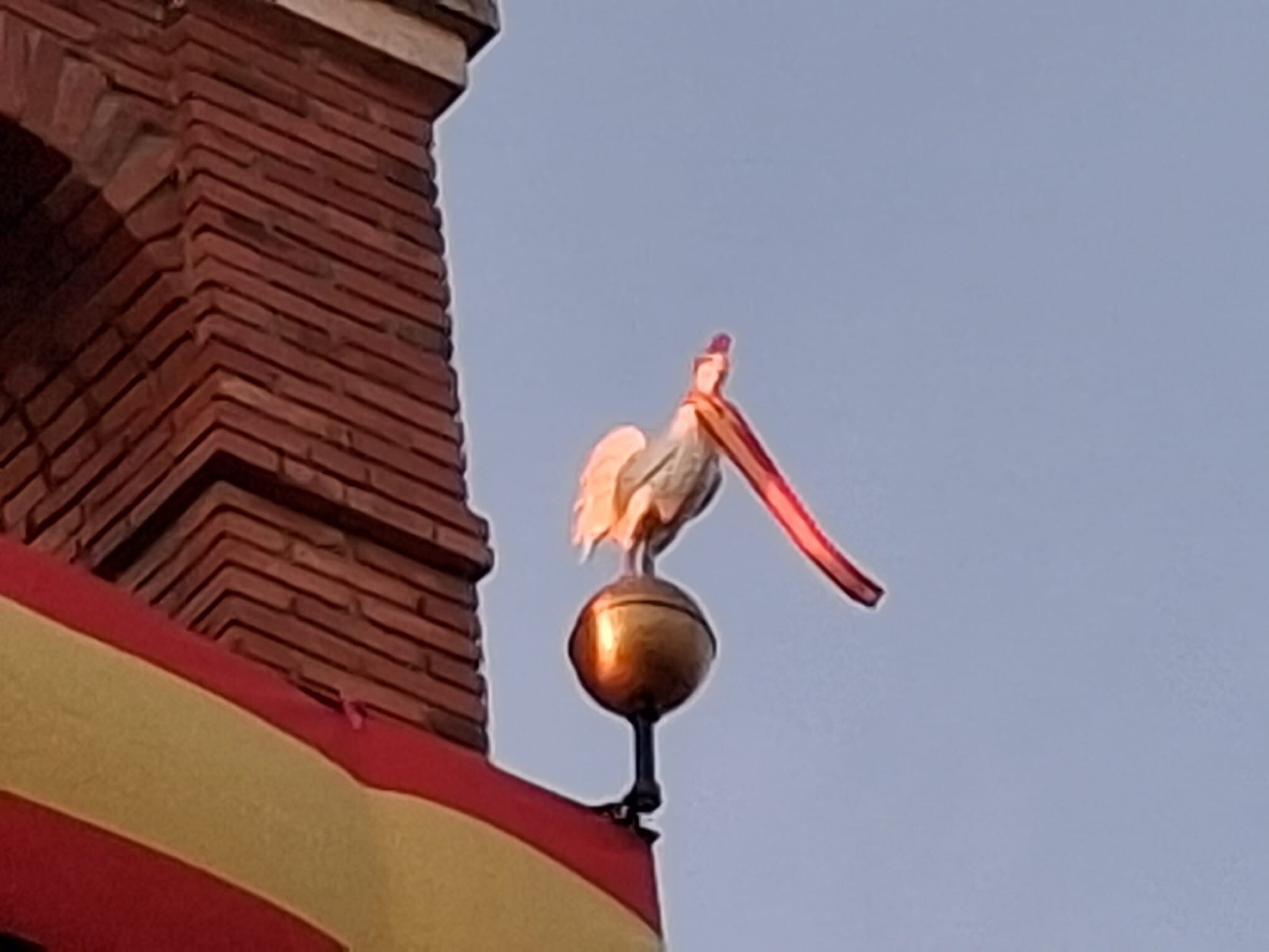 Gallo de la ermita de la Virgen de las Viñas de Aranda