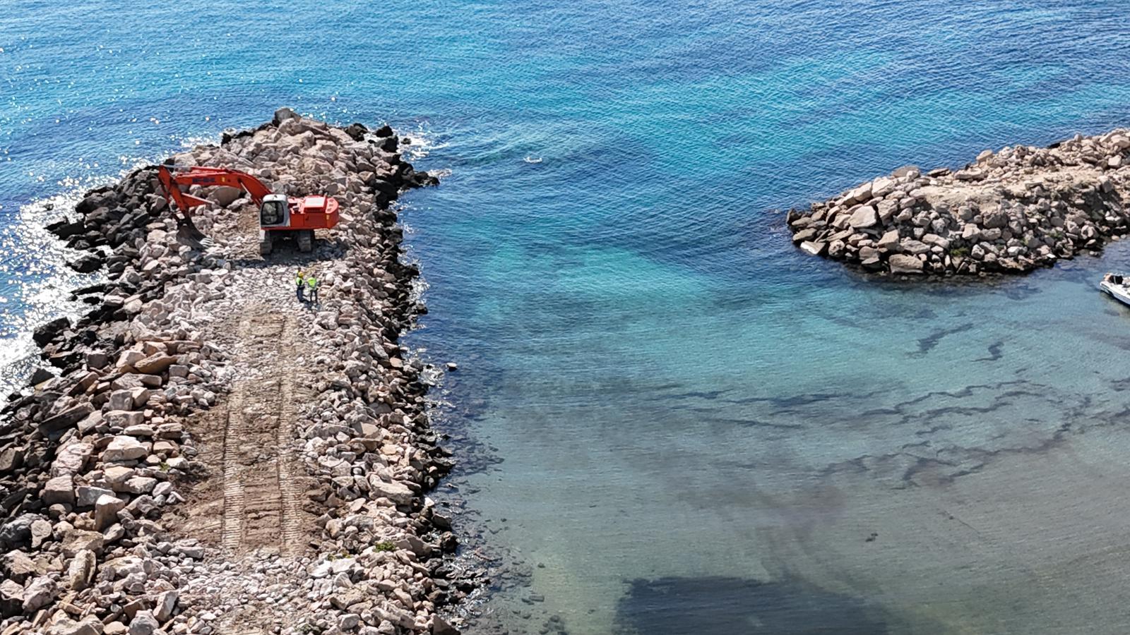 Cala Baeza, en El Campello