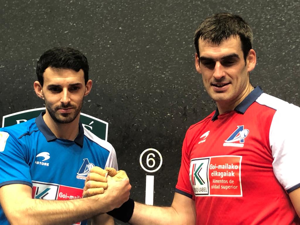 Altuna y Ezkurdia se enfrentan por tercera vez en una final del cuatro y medio