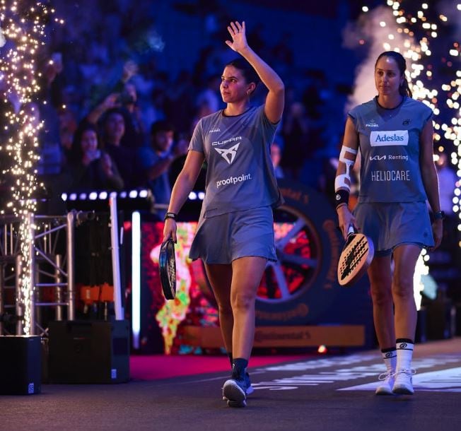 Triay I Brea van fer una gran torneig al Palau Sant Jordi però no van poder endur-se el títol.