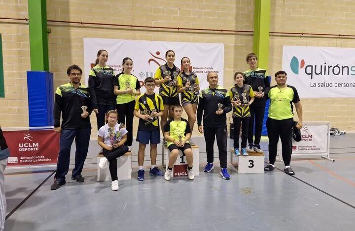 Éxito del Club de Badminton Provenfray en el V Open de la UCLM
