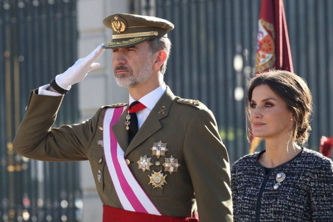 Rey Felipe VI y la Reina Letizia