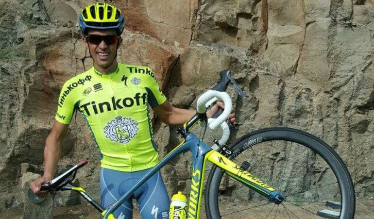 Contador sigue con su preparación para La Vuelta