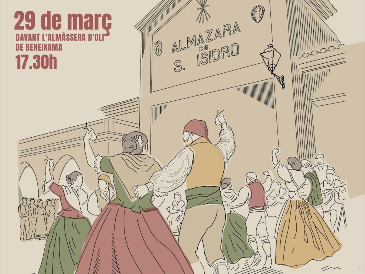 El Grup de Danses y el Ayuntamiento de Beneixama celebrarán una nueva edición de “la fiesta del Oli i del Vi”