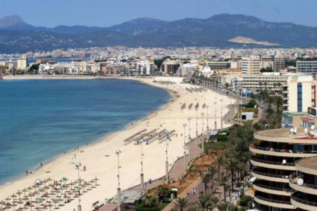 Imagen panorámica de Playa de Palma