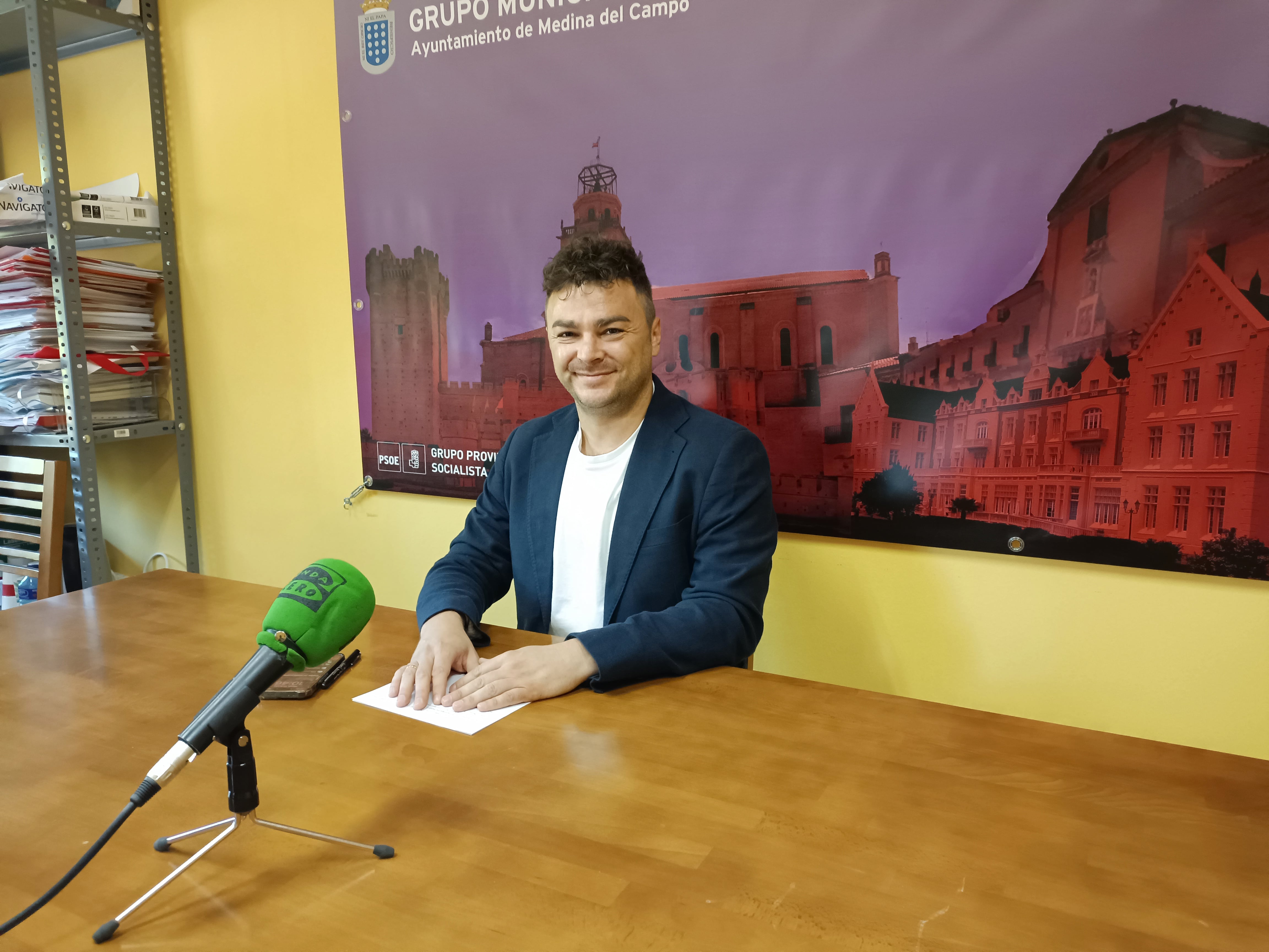 Luis Manuel Pascual Ayala, portavoz del PSOE de Medina del Campo