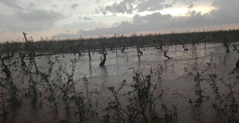 Así quedaron algunas zonas por las tormentas en Albacete hace una semana