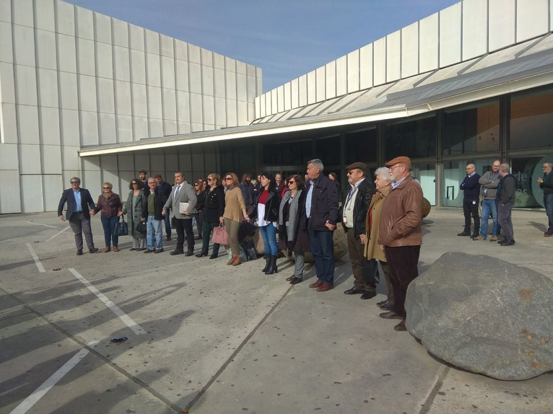 Concentración por la independencia del Parque de las Ciencias de Granada ante su sede