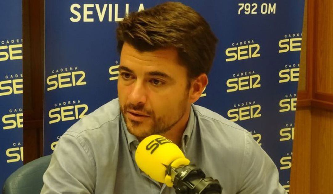 Beltrán Pérez, portavoz del Partido Popular en el Ayuntamiento de Sevilla