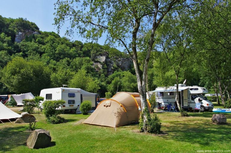 Imagen de un camping en Cantabria