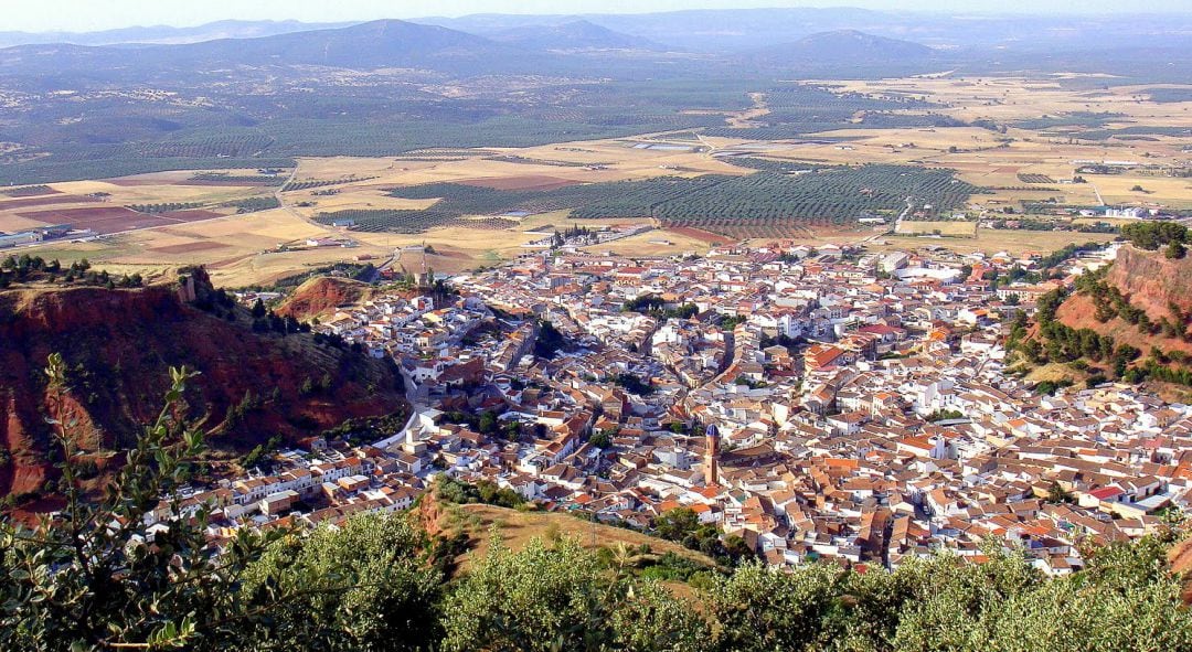 Panorámica de Santisteban del Puerto.