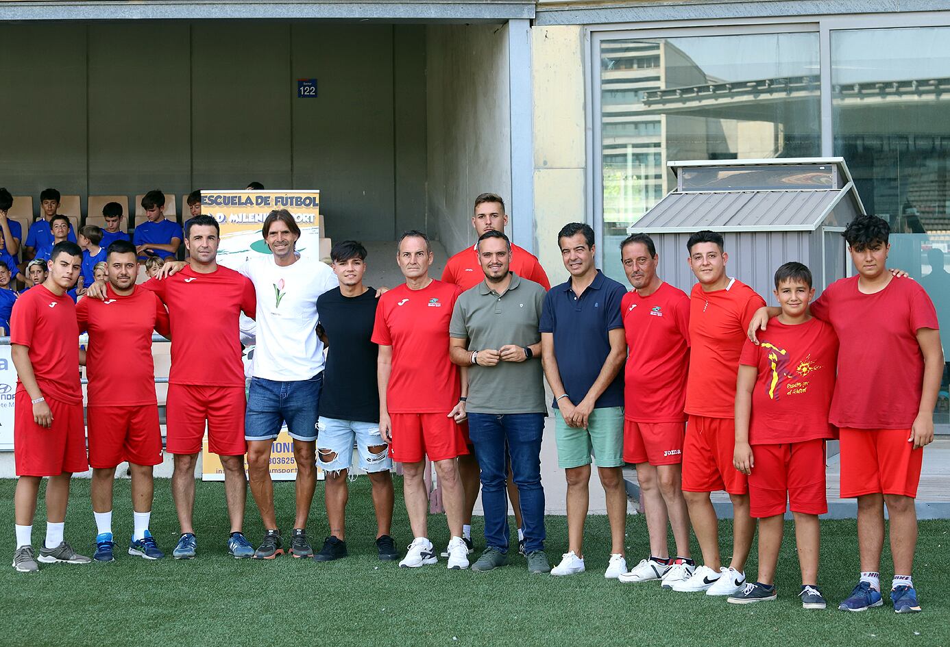 Clausurado en Chapin el campus de fútbol Millenium