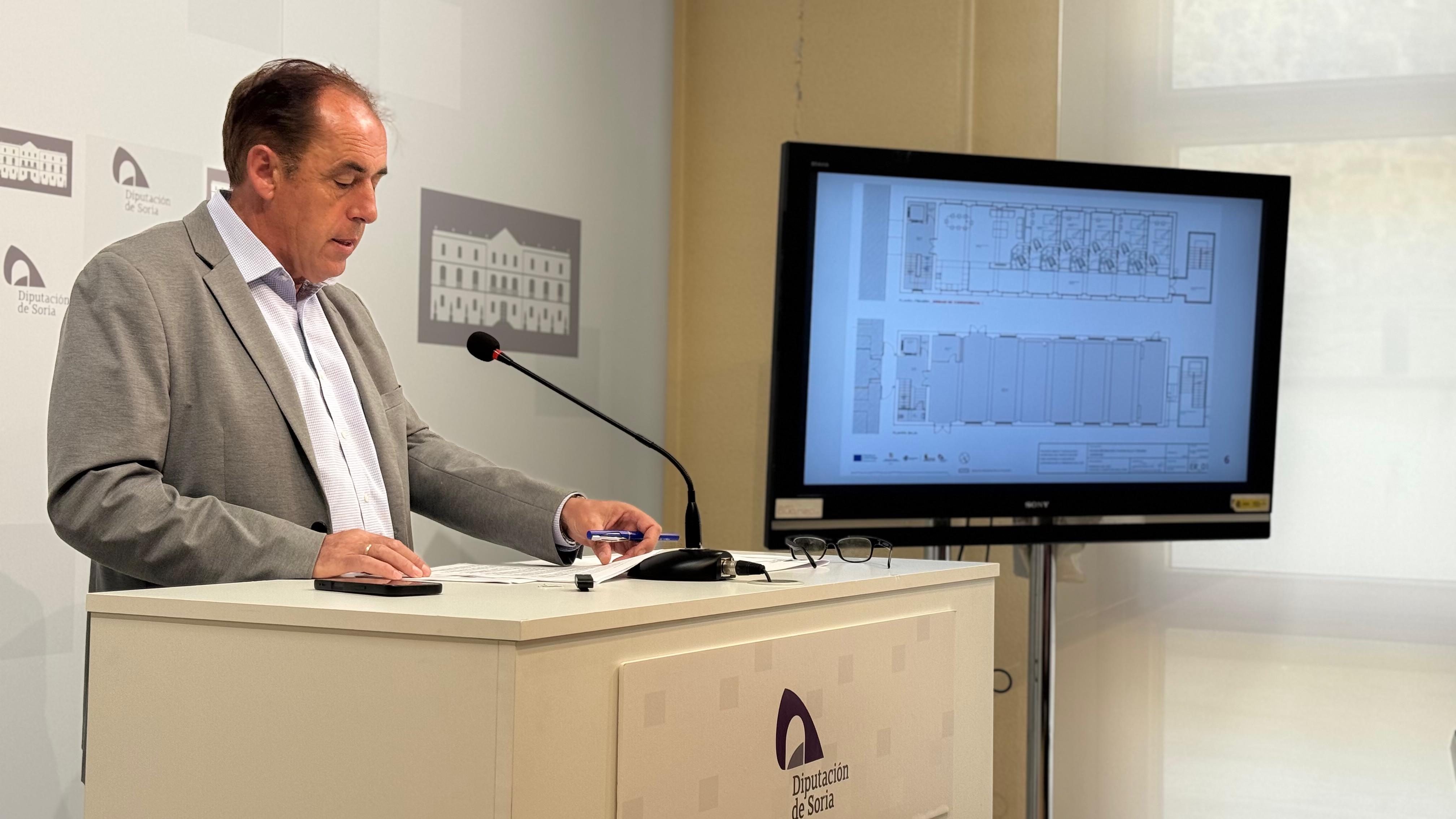 La Diputación invertirá un millón de euros en la reconversión del Edificio Infantes