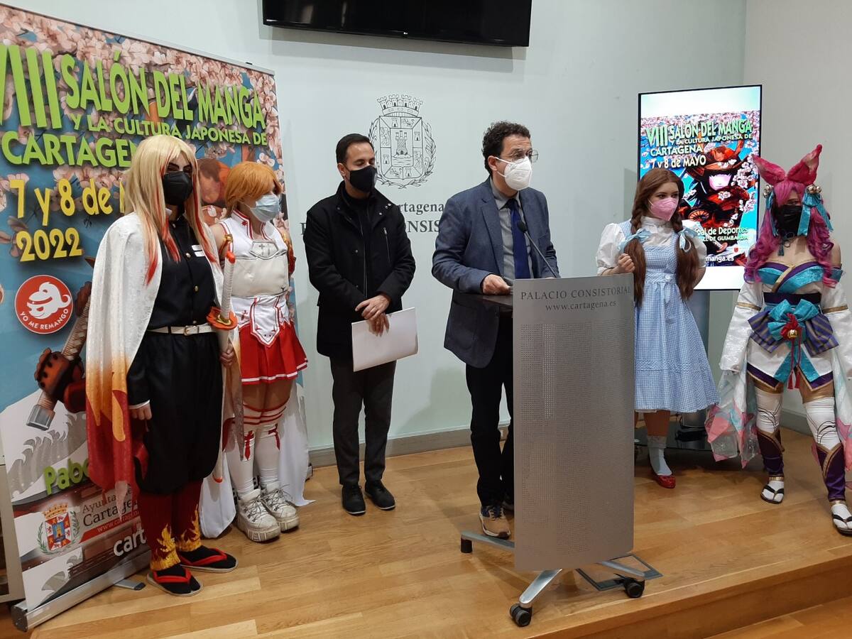 En marcha una nueva edición del Salón del Manga y la Cultura Japonesa ‘Cartagena se remanga’