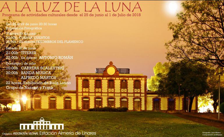 Cartel &quot;A la Luz de la Luna 2018&quot;