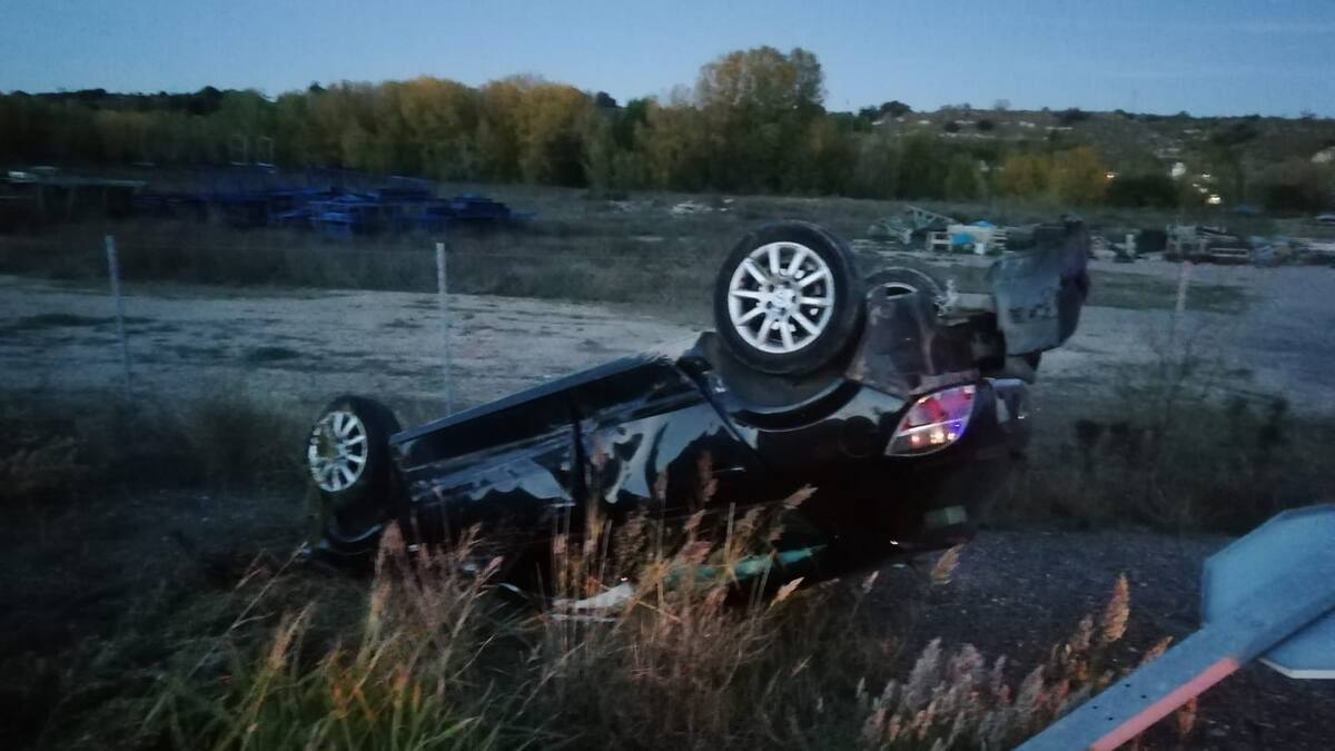 Dos mujeres heridas leves en un accidente de tráfico cerca de Barbastro