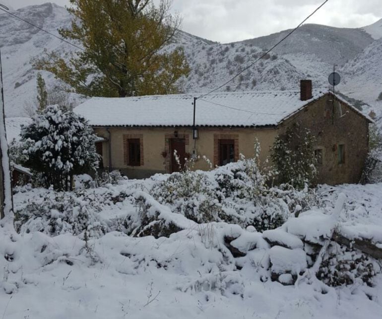 Estampa invernal en Arintero