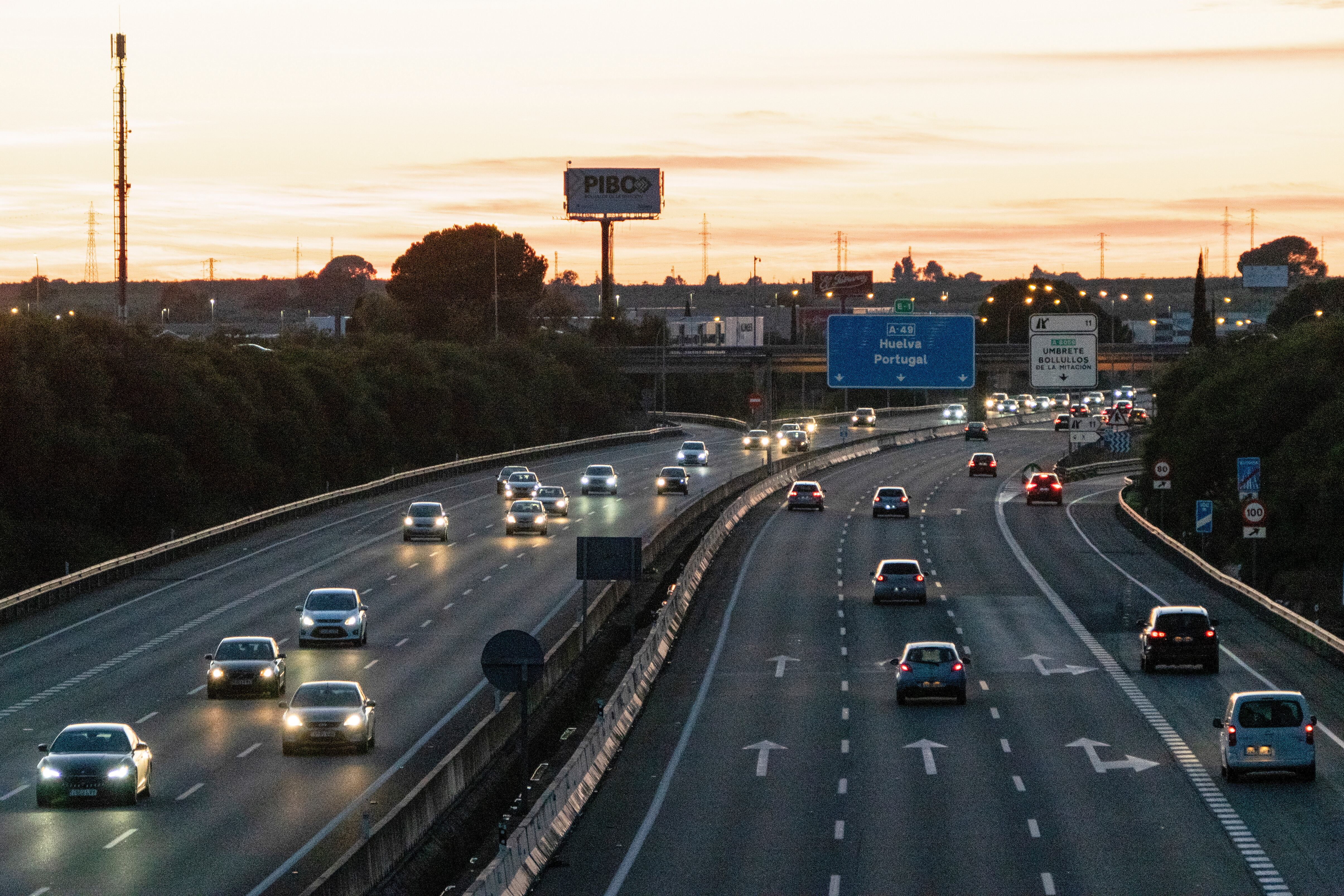 Estado de las carreteras.