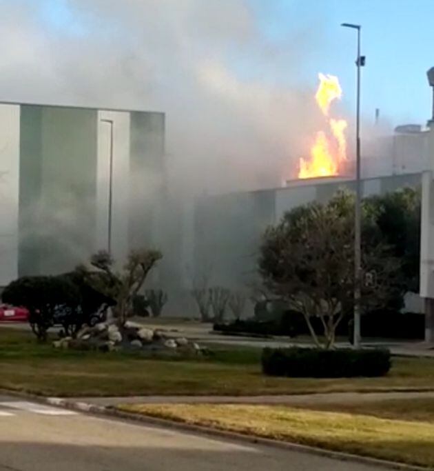 Incendio en la planta de Renault de Villamuriel