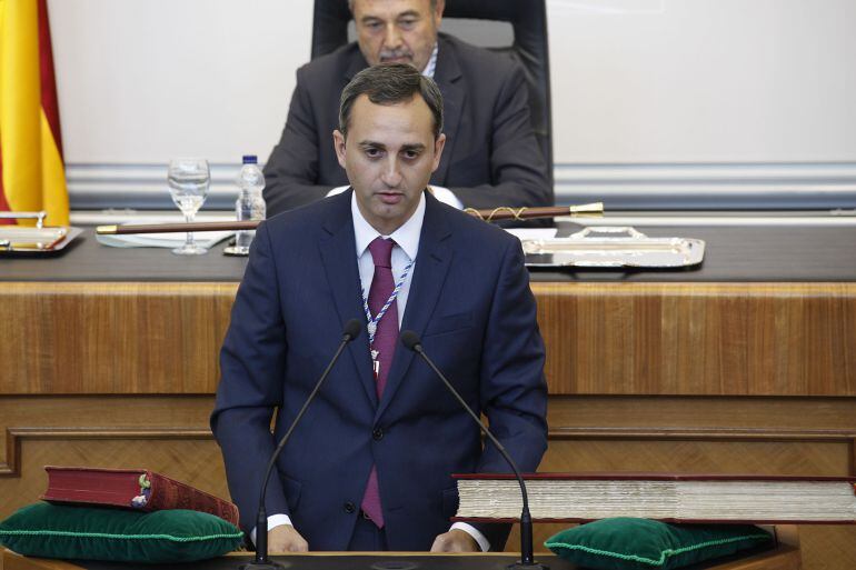 César Sánchez, presidente de la Diputación Provincial