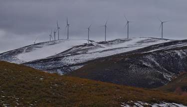 Parque eólico Espina en Igüeña
