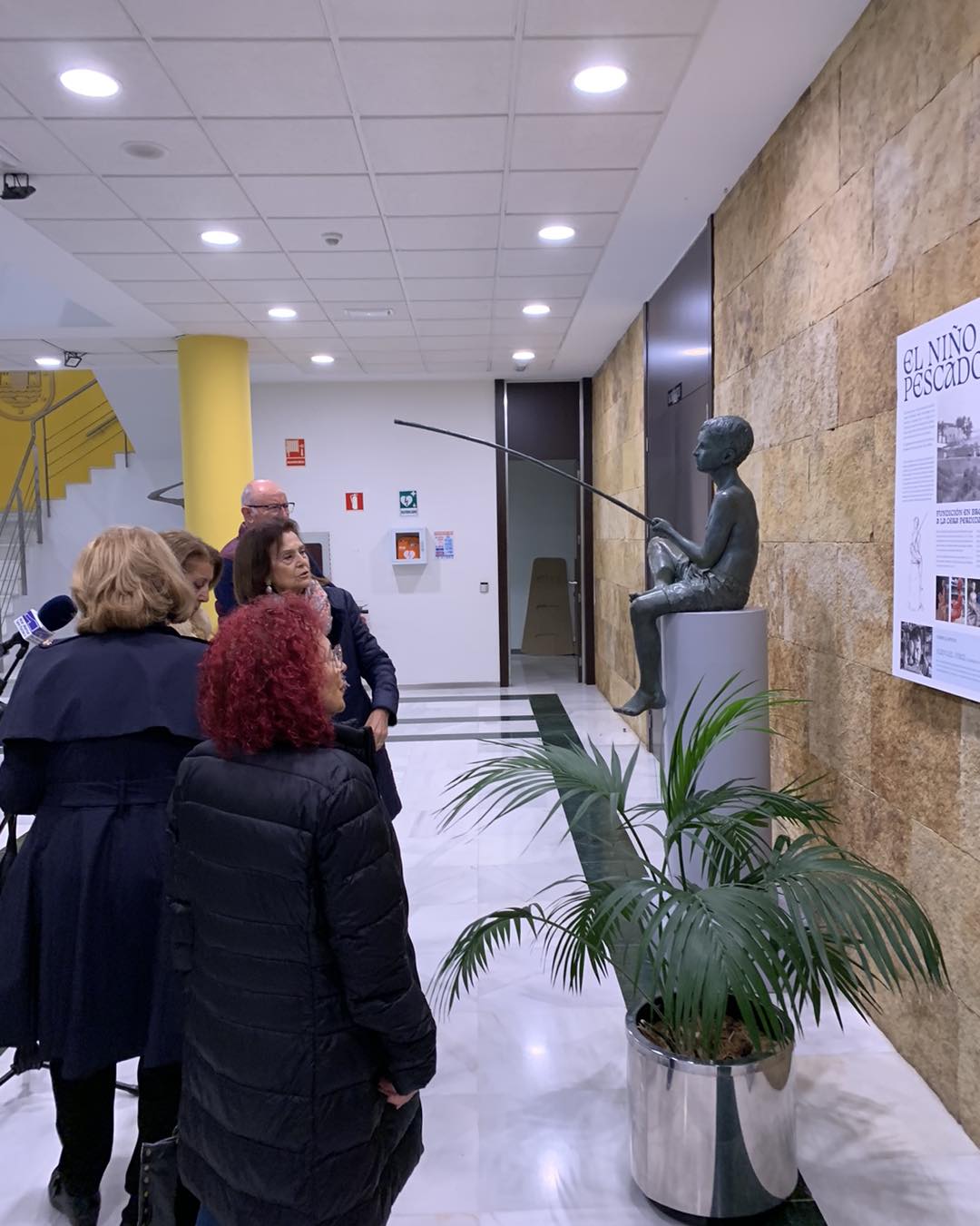 La escultura &#039;El Niño Pescador&#039;, un homenaje al sector pesquero de San Javier