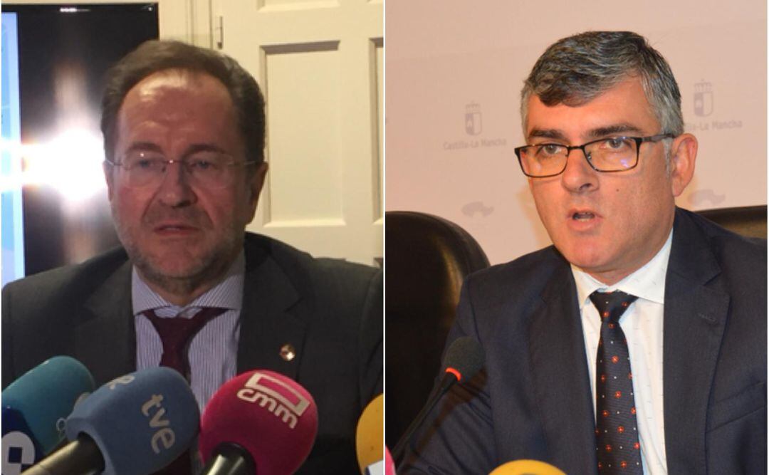 Ángel Tomás Godoy (d) y Julián Huete (i)