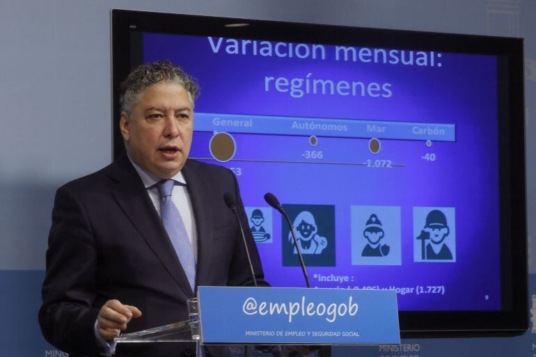 El secretario de Estado de Seguridad Social, Tomás Burgos