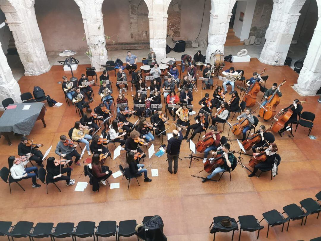 Concierto en el patio del palacio Ducal de Medinaceli