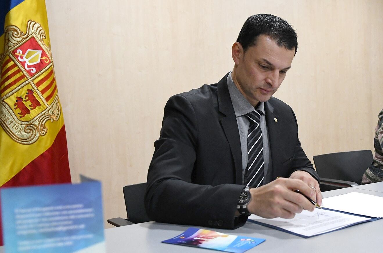 El ministre d'Economia i Presidència, Jordi Gallardo.