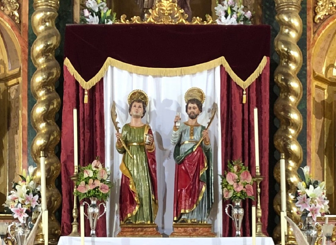 Altar de cultos de los Santos Médicos de Cortes de Baza