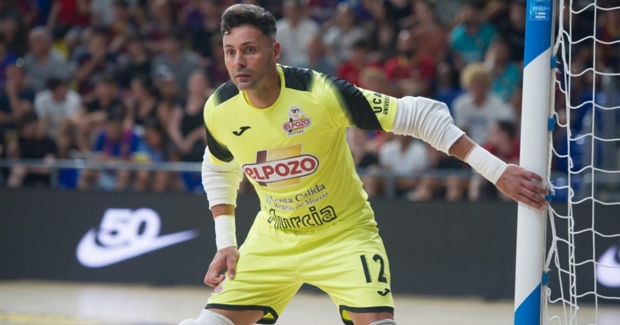 Juanjo Angosto durante su segunda etapa en Murcia