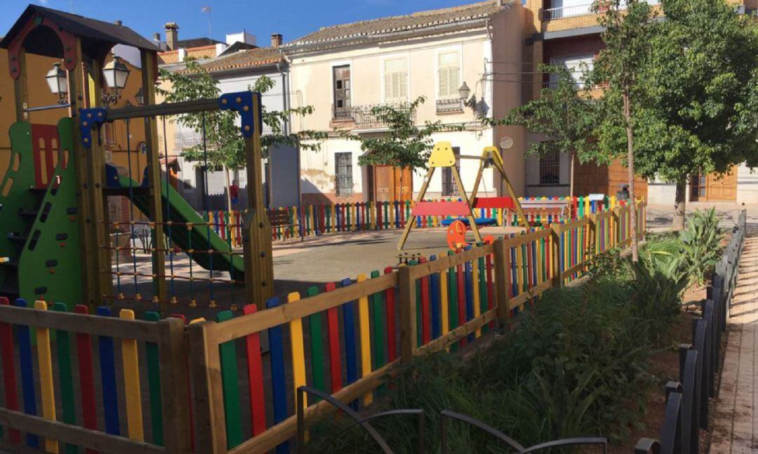 Nuevo parque infantil en Benifaraig