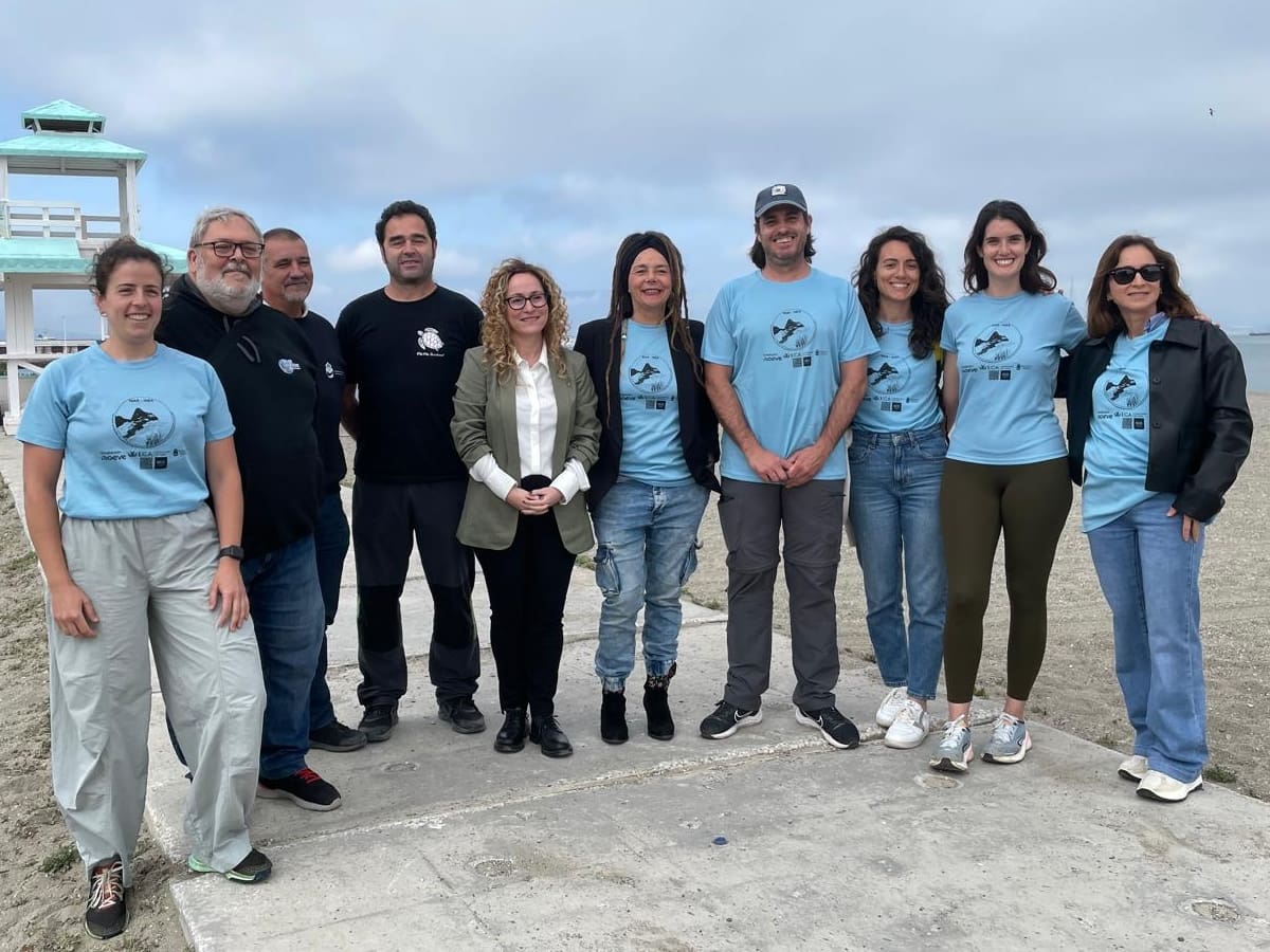El proyecto Mar Inea inicia su fase de campo en La Línea para recuperar praderas marinas en la playa de Poniente