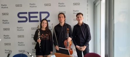 Trío de Cámara con los jóvenes músicos onubenses Verónica Acosta, Carlos Díaz y Fernando Alejandre