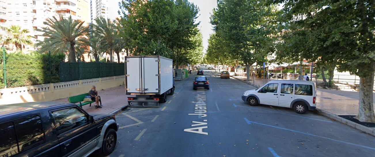 Avenida Juan Fuster Zaragoza de Benidorm / Street View