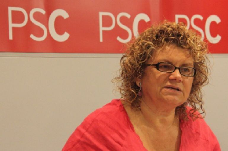 Marina Geli quan formava part del PSC.