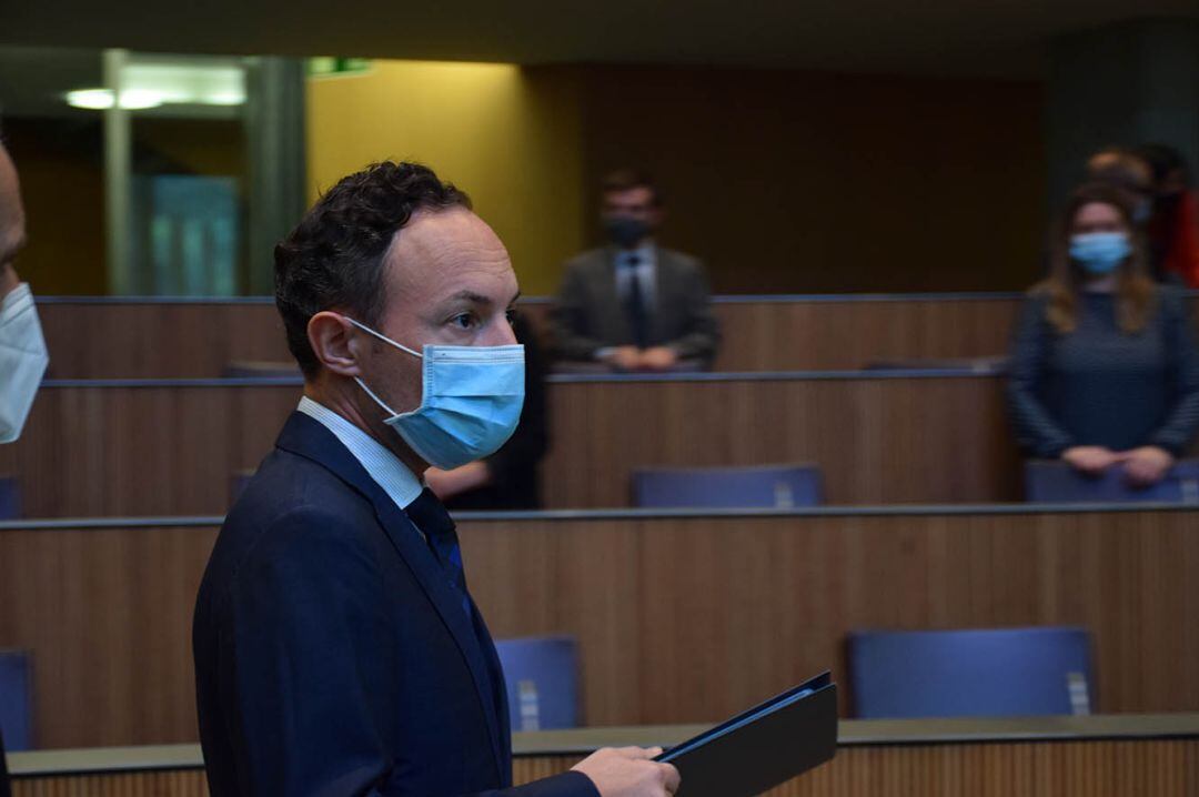 El cap de Govern, Xavier Espot.