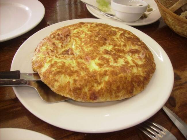 La famosa tortilla de Can Cosmi, en Ibiza
