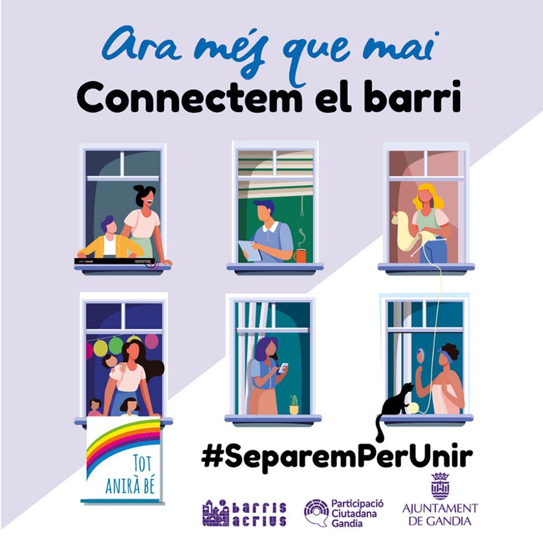 Campaña para conectar los barrios de Gandia 