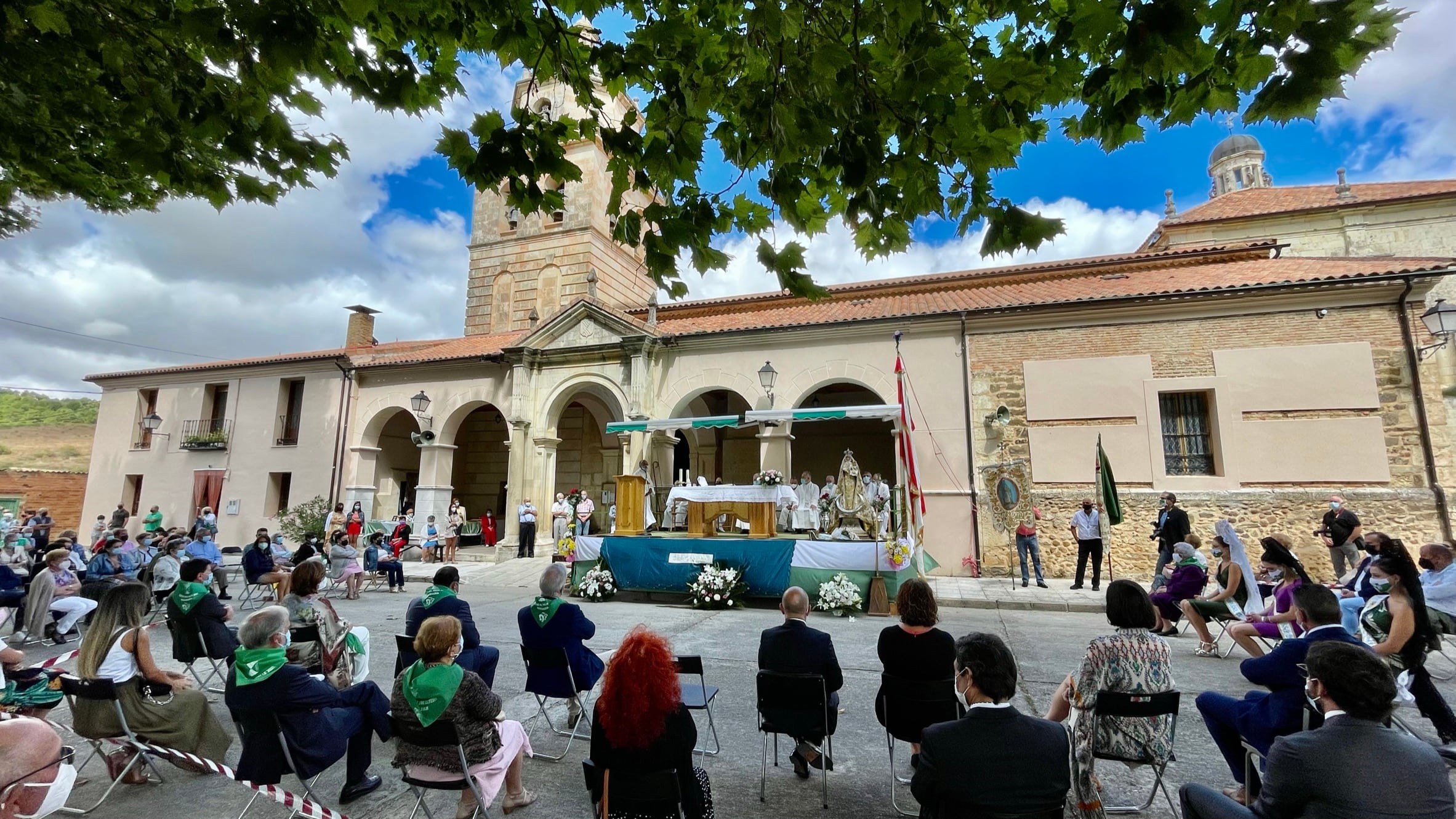 Imagen de archivo de las Fiestas de la Virgen del Valle de Saldaña